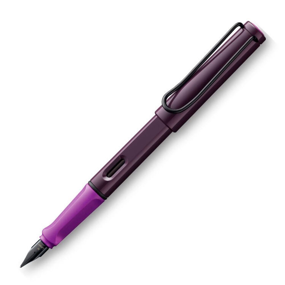 Ручка перьевая 0D8 Lamy Safari Violet blackberry с пером F (4038384)
