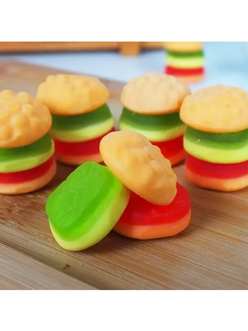 Мармеладные Бургеры на палочке 80 г * 3 шт