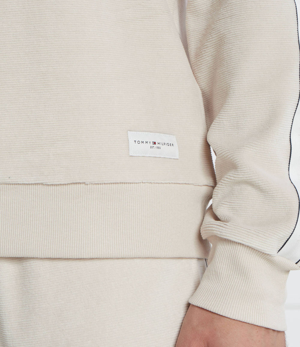 Худи TRACK TOP VELOUR Tommy Hilfiger - кремовый(UM0UM03010)