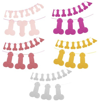 Гирлянда для девичника «18+» 300 см