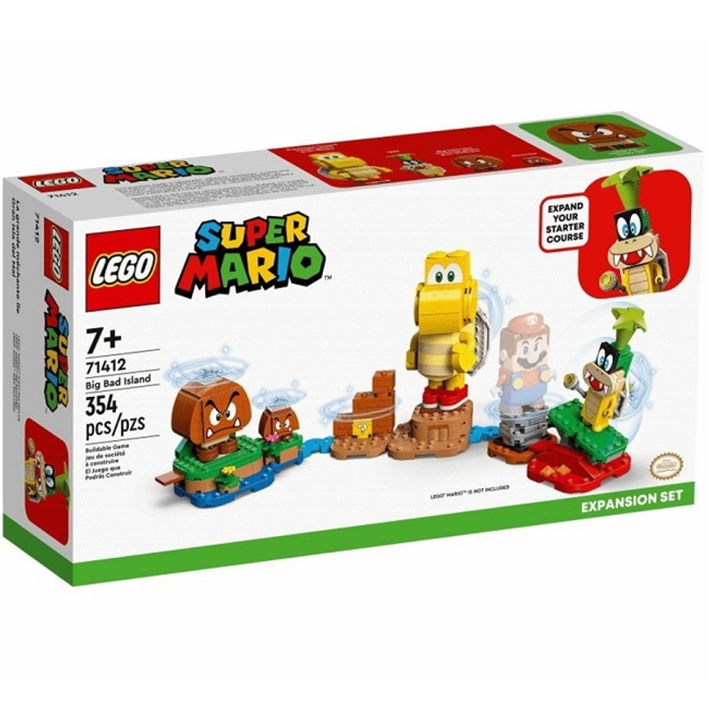 Конструктор LEGO Super Mario 71412 Дополнение «Большой плохой остров»