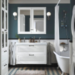 Тумба для ванной - TÄNNFORSEN / ORRSJÖN/ TАNNFORSEN / ORRSJОN IKEA/ ТАНФФОРСЕН/ОРРСЬЕН ИКЕА, 69х102 см, белый