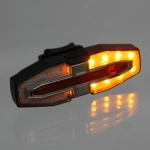 Фонарь велосипедный, задний West Biking YP0701426 (с дистанционным управлением)