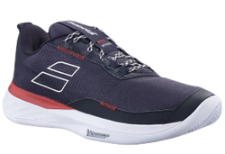 Теннисные кроссовки Babolat SFX Evo Clay - black/fiesta red