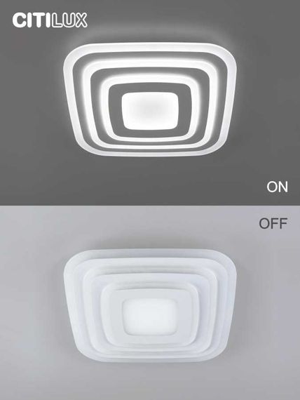 Потолочный светодиодный светильник Citilux Триест Смарт CL737A100E