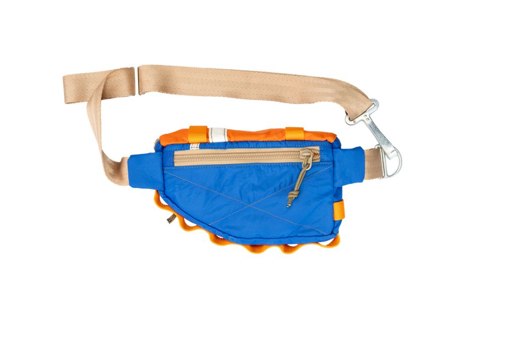 Сумка Stratopacks поясная SP-E0227 оранжево-синяя