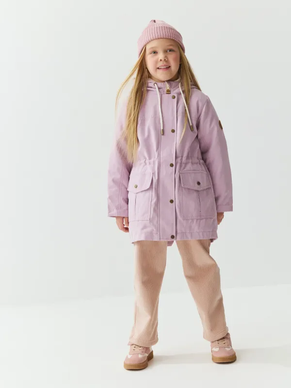 Парка демисезонная на меху 