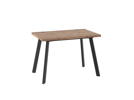 Стол МАМАДОМА Борг-110 Дуб Веллингтон/черный