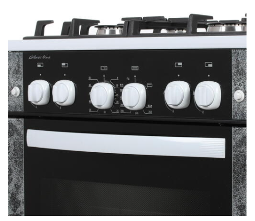 Плита газовая GEFEST 6500-02 0113 (бел.мрамор)