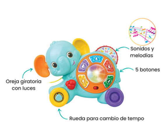 My Pull Along Pal Elephant