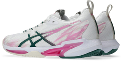 Женские кроссовки для Падел Asics Sonicsmash FF - white/jewel green