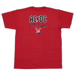 Футболка AC/DC Fly On The Wall красная (251)