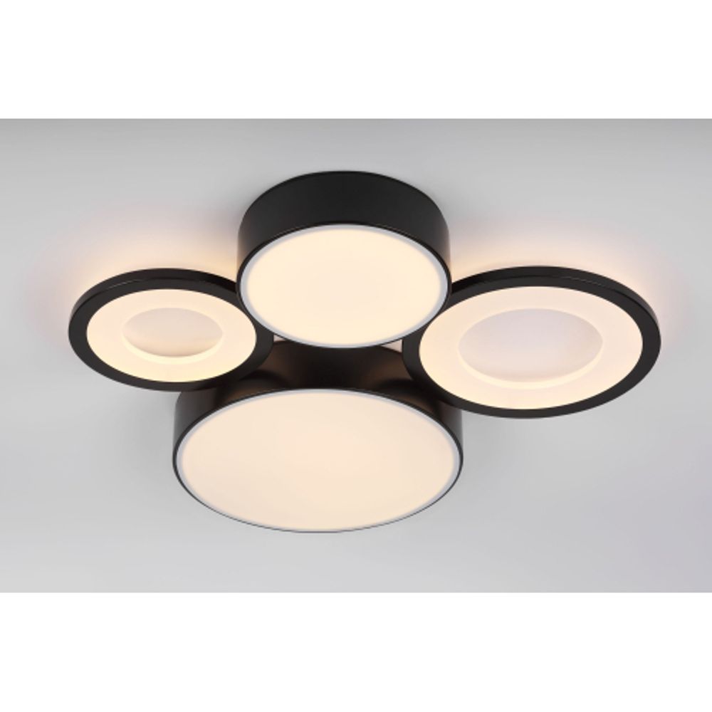 Светильник потолочный светодиодный Rivoli Aliona 6161-701 LED 87 Вт 3000 - 6000 К с пультом | Rivoli