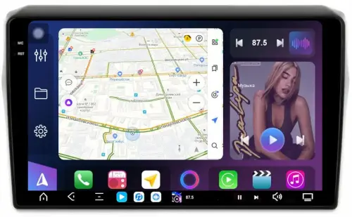 Магнитола для Suzuki Swift 5 2016-2023 (рамка матовая) - FarCar S500-TS20 монитор 10.36" 2K QLED на Android 14, Быстрейшая, CarPlay, 4G SIM-слот