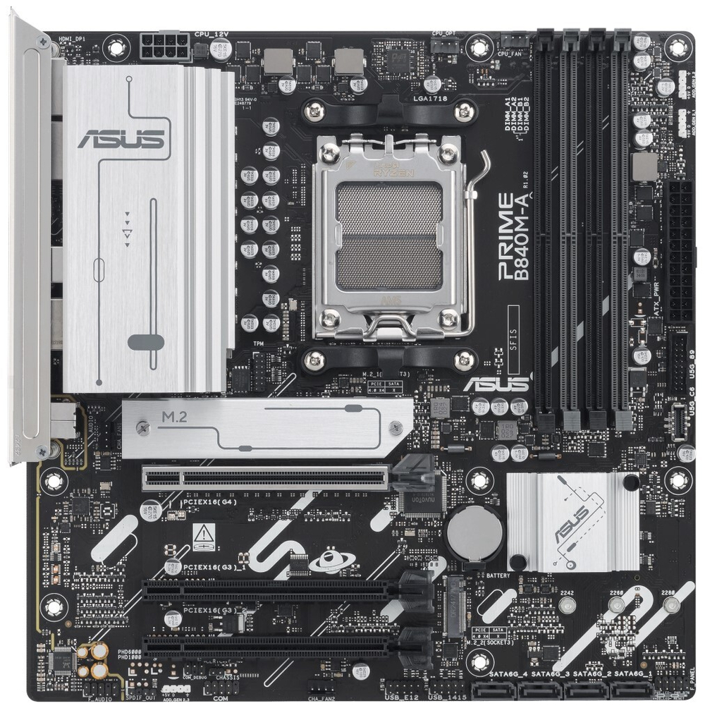 Материнская плата mATX ASUS PRIME B840M-A-CSM