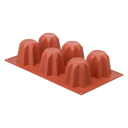 Форма для приготовления пирожных mini pandoro силиконовая