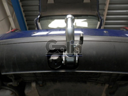 Фаркоп оцинкованный Galia V071C для Volkswagen Passat B6 2005-2010, Passat B7 2010-2015, Passat CC 2012-, Passat Alltrack B7 2012-2015(паспорт и сертификат в комплекте)(без электрики)
