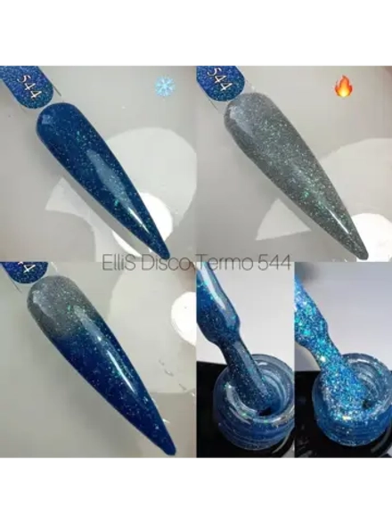 ElliS гель-лак Disko Termo 544 10мл