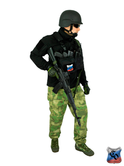 Подсумок SSO ОРГАНАЙЗЕР MOLLE. Сумка под карту и органайзер. Чёрный