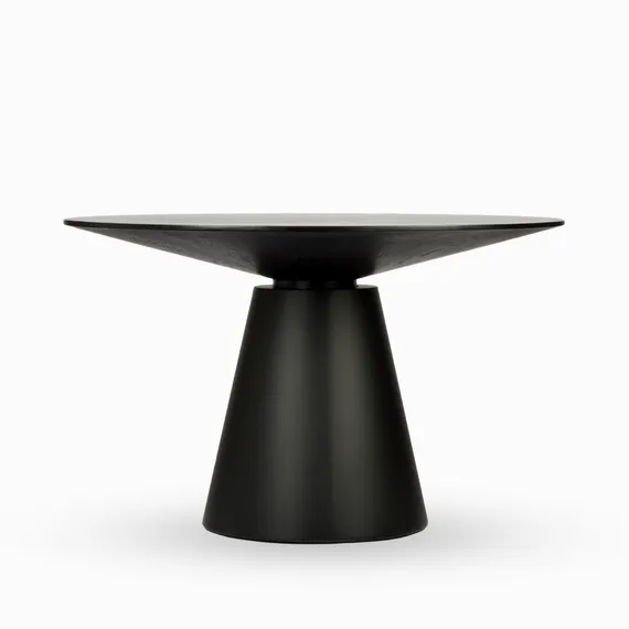 Обеденный стол Glo Ø120 см, черный