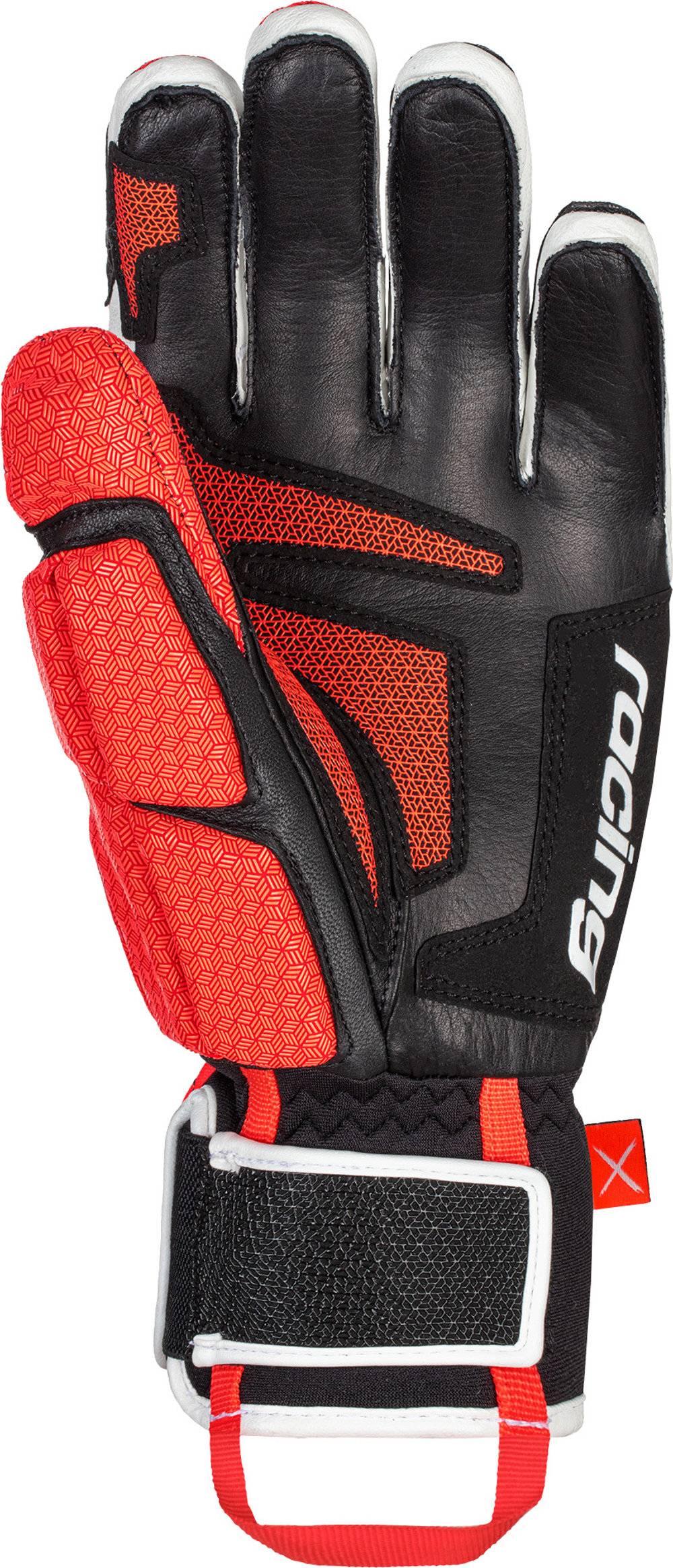 REUSCH перчатки горнолыжные 6011111_7810  Worldcup Warrior GS Black/White/Fluo Red