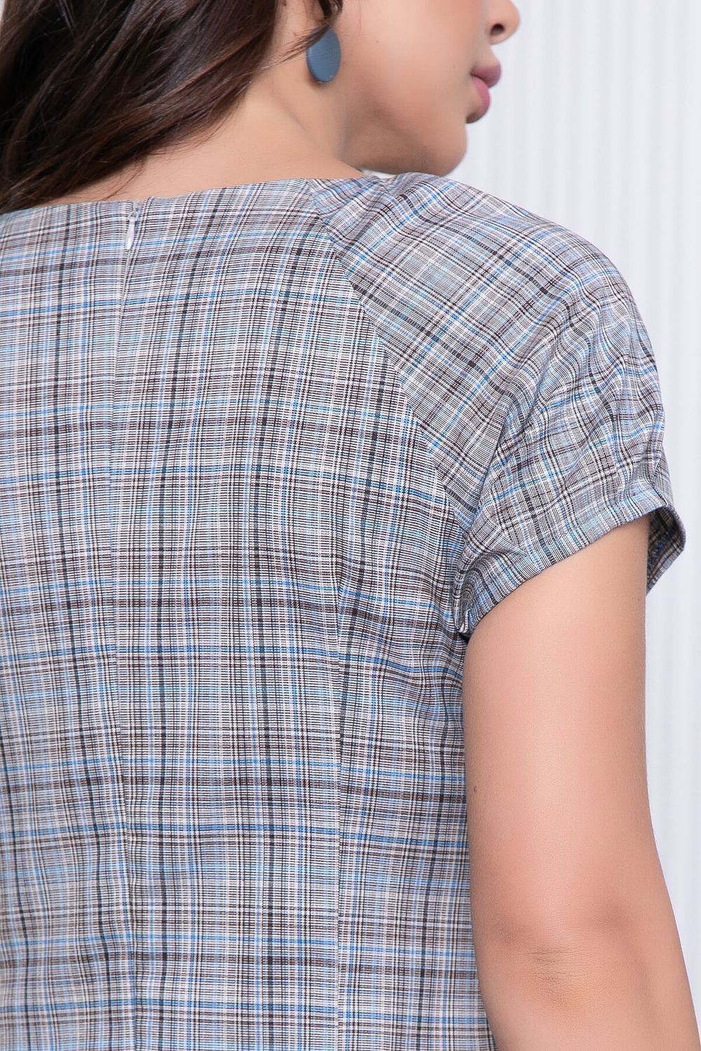 Платье "Вивьен" (клетка) П7087 LT Collection (Акция)