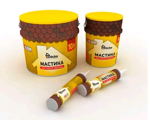 Мастика для гибкой черепицы 10,8кг (10л)