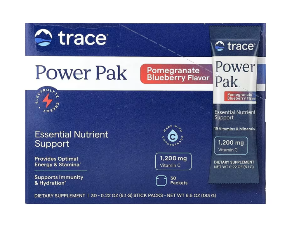 Trace PowerPak, со вкусом граната и голубики 30 packets.