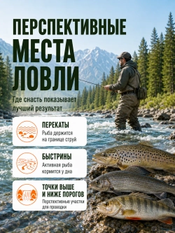 Настрой на хариуса балда тиролька с 4 донными мушками