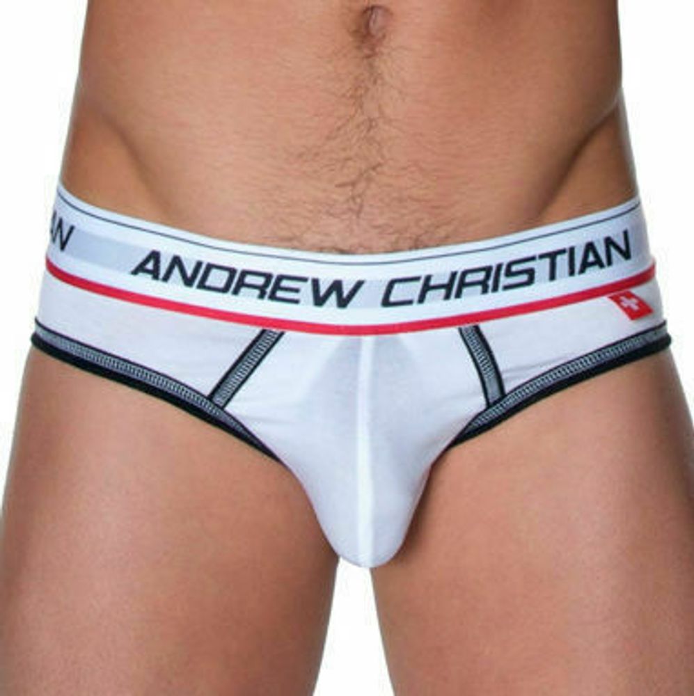 Мужские трусы джоки Andrew Christian Air Flexsoft Show It Jockstrap White