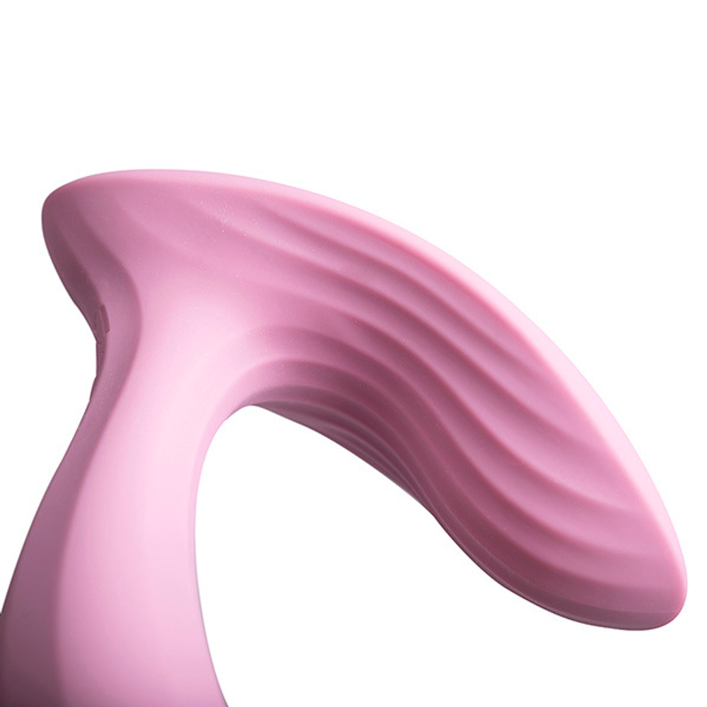 Розовый интерактивный вибратор для точки G Svakom Erica Romantic-Rose App-Controlled Wearable Vibrator SC015A