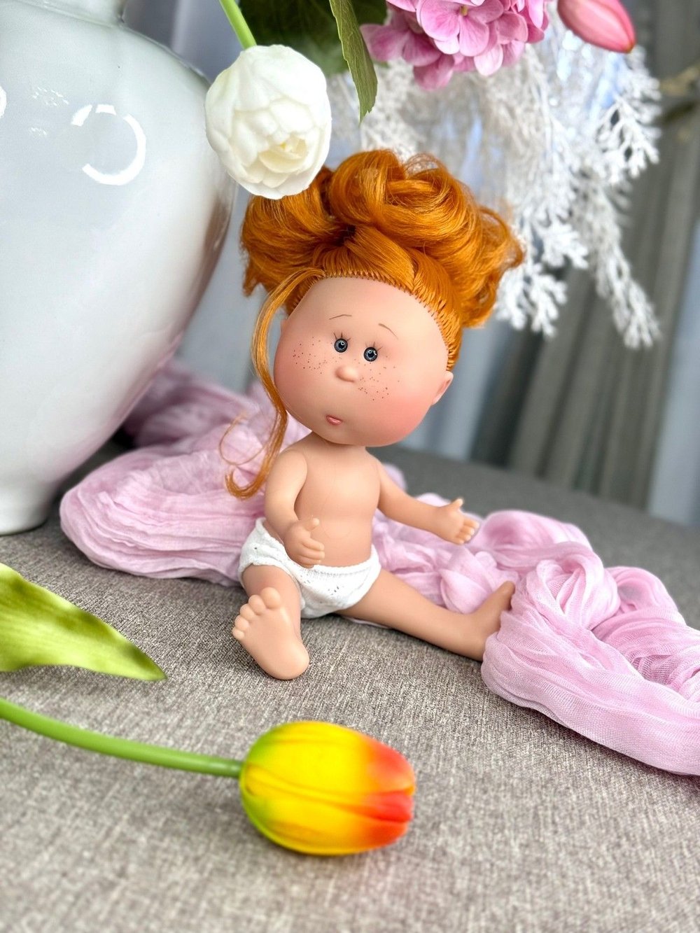 Кукла для девочки виниловая 23см Маленькая Мия без одежды (3199W15A3)