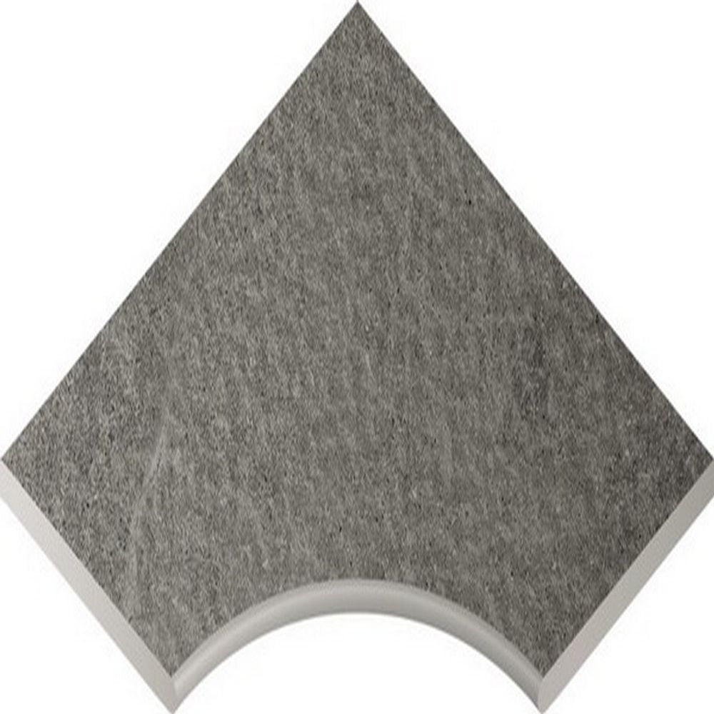 Ступень Contempora Carbon Bordo Nat 60x60 Ang.Round 30