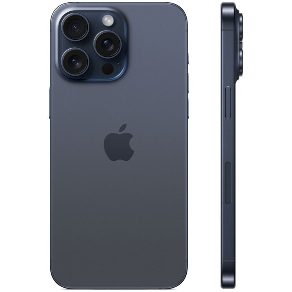 Смартфон Apple A3108 iPhone 15 Pro Max 256Gb синий титан моноблок 3G 4G 2Sim 6.7" 1290x2796 iOS 17 4
