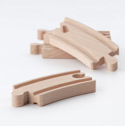 ЛИЛЛАБО LILLABO Рельсы деревянные, набор 50 шт