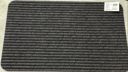 оврик придверный влаговпитывающий Мерседес Лазер без канта черный