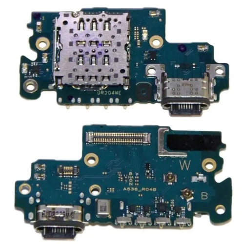 Шлейф для Samsung Galaxy A53 5G (A536B) плата системный разъем/разъем SIM/микрофон