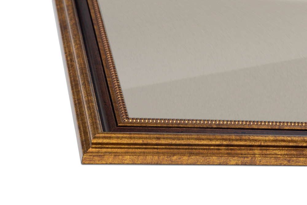 Рамка 25x30 для постера и фотографий, пластиковая, багетная, со стеклом и задником, ВсеПодрамники