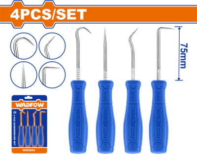 Набор крючков 4 шт (10/100) WADFOW WSS2604