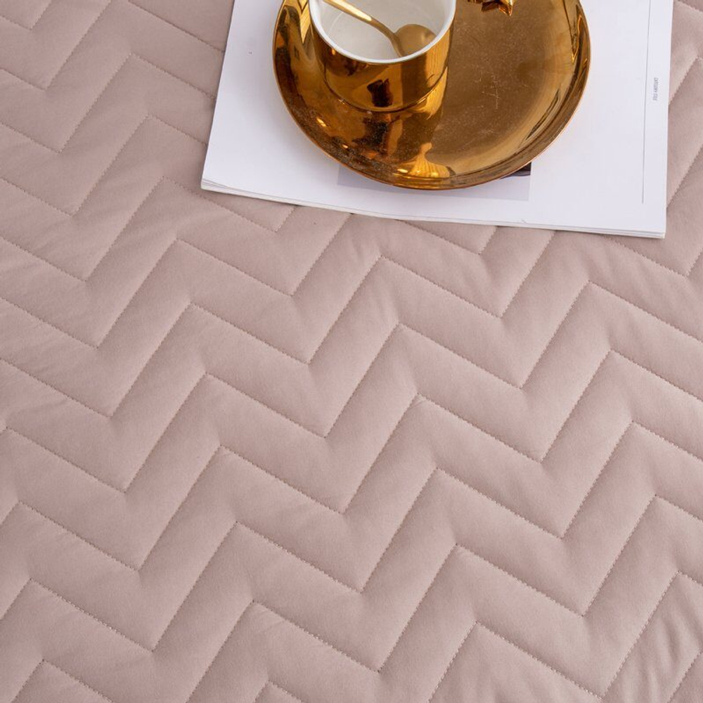 Покрывало однотонное двустороннее с наволочками ODP010