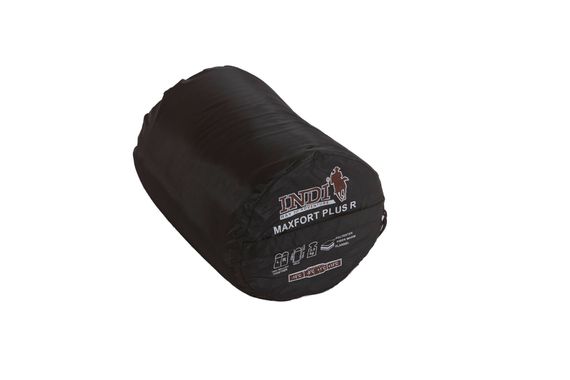 Спальный мешок INDI Maxfort Plus R-zip от -15 °C (одеяло с подголовником 195+35X90 см)