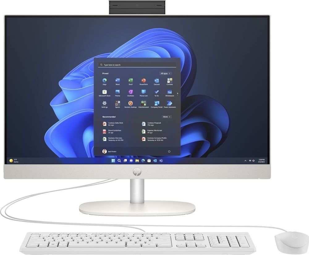Моноблок HP ProOne 240 G10 623K7ET серебристый