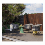 Столик кофейный marius, D50 см, зеленый