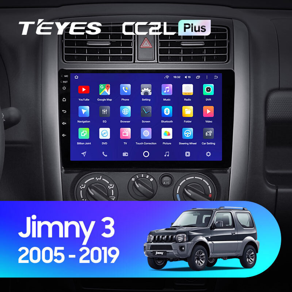 Teyes CC2L Plus 9" для Suzuki Jimny 2005-2019