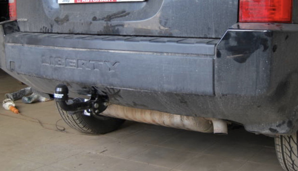 Фаркоп для Jeep Compass 2006-2017, Jeep Liberty 2006-2016 Тип шара: A. Нагрузки: 1500/75 кг, JW 02