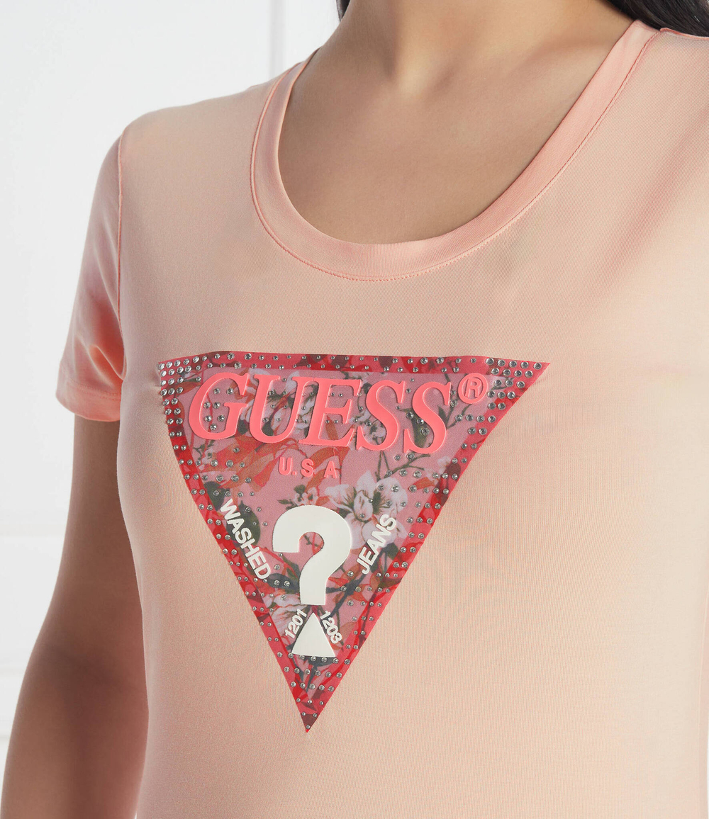 Футболка GUESS - персиковый(W4GI21 J1314)