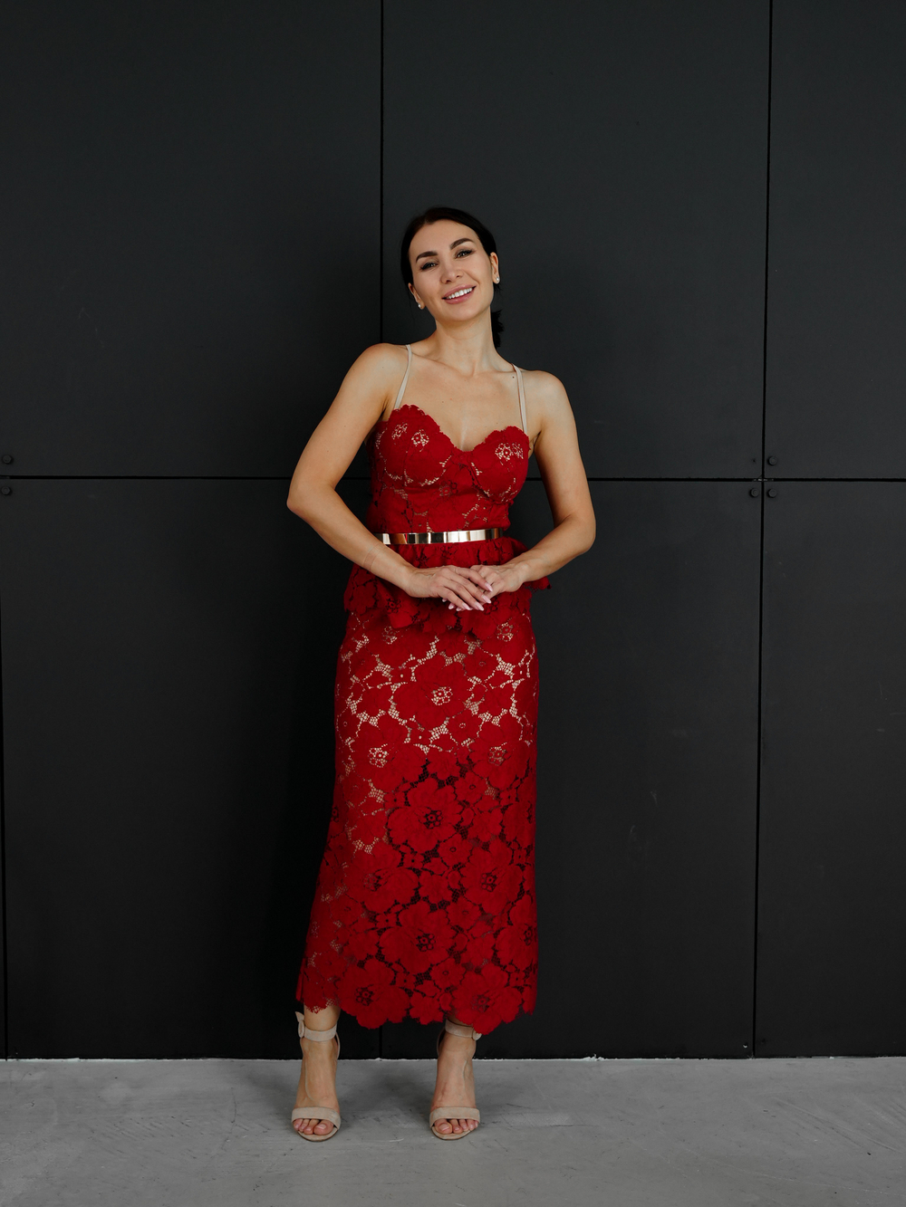 Топ "Алая роза"