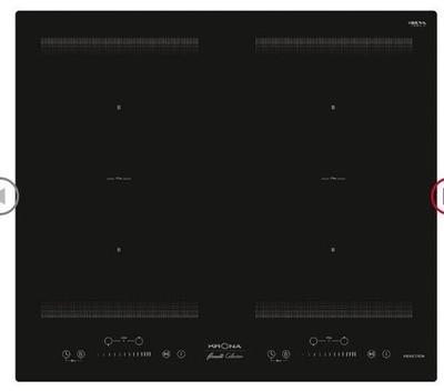 Электрическая варочная панель Krona ETERNO 60 BL