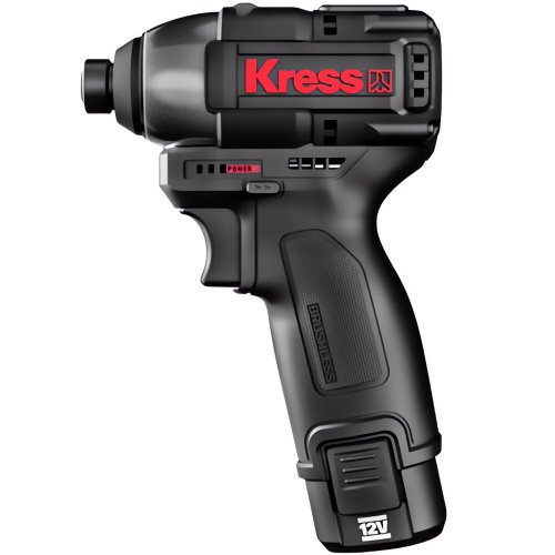 Винтоверт аккумуляторный KRESS KU203.1 12V 2Ачх2 ЗУ 1,5А, кейс