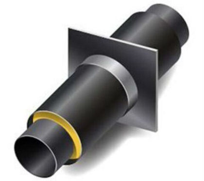 Неподвижная опора стальная 273/400 ППУ ПЭ ОДК